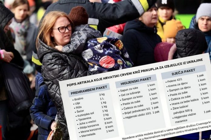 crveni kriz humanitarna pomoć