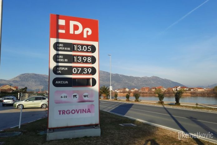 gorivo cijena dp 15-3-2022