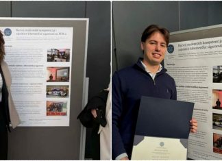 Darija Filipović i Milan Vrankić, bivši metkovski gimnazijalci, dobili Rektorovu nagradu