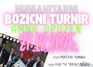 NAJAVA! Humanitarni božićni turnir u Opuzenu ponovno okuplja sport, glazbu i veliko srce!