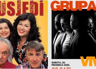 NAJAVA! Predstava „Susjedi“ i koncert grupe Viva