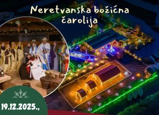 NAJAVA! Neretvanska božićna čarolija ponovno u Nerelandu – u petak, 19. prosinca!