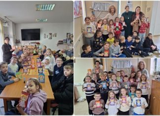 Duhu Božića u udruzi O. Ante Gabrić: Učenici i učiteljice izrađivali betlehemsku štalu