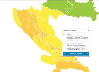 Meteoalarm upozorava! Kasno popodne i večer bit će grmljavinskog nevremena