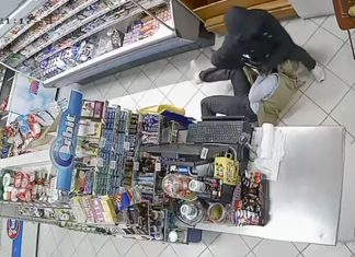 VIDEO Prodavačica u Mostaru pokušala istrgnuti pušku pljačkašu