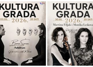 NOVO! „Kultura grada 2026.” donosi vrhunske umjetnike i osam koncerata kroz godinu