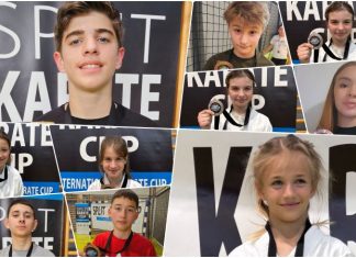 KK Metković uspješan na međunarodnom turniru u Splitu: 10 medalja za mlade karataše