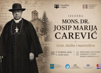 Najava izložbe “Mons. dr. Josip Marija Carević – život, služba i mučeništvo”