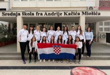 Zlatne rukometašice SŠ fra Andrije Kačića Miošića iz Ploča primit će predsjednik Milanović