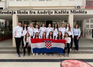Učenice SŠ fra Andrije Kačića Miošića – Ploče predstavljat će Hrvatsku na Svjetskom školskom prvenstvu u rukometu
