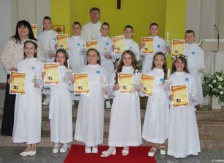 Prva sveta pričest u župi Vid