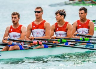 Hrvatski juniorski četverac (s Rokom Mijićem) u polufinalu Europskog prvenstva u Brandenburgu