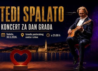 NAJAVA! Tedi Spalato nastupa povodom Dana Grada Ploča