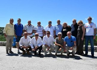 Branitelji i časnici Zapovjedništva Južnog bojišta u Dolini Neretve