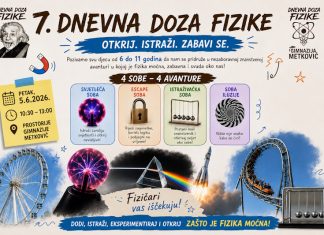 Gimnazijalci vas pozivaju na 7. Dnevnu dozu fizike!