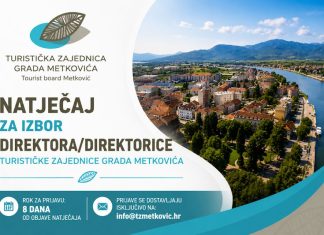 Turistička zajednica grada Metkovića raspisala natječaj za direktora/direktoricu