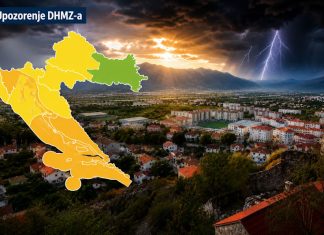 DHMZ: Metković na udaru toplinskog vala, a poslijepodne moguće grmljavinsko nevrijeme