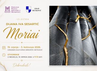Dijana Iva Sesartić izlaže u Metkoviću – otvorenje izložbe “Moriai” u Galeriji GKS-a