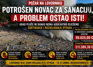 Požar na Lovorniku i potrošeni milijuni za sanaciju: Grad Ploče nema ozbiljno riješeno sortiranje i recikliranje otpada