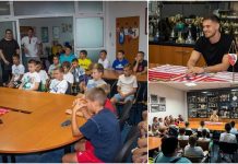Marin Jelinić gostovao na radionici za mlade rukometaše