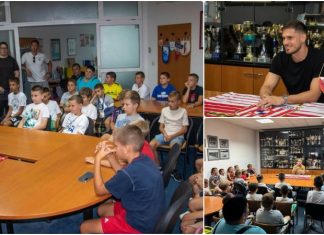 Marin Jelinić gostovao na radionici za mlade rukometaše