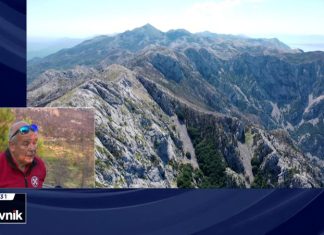 Tragedija na Biokovu: Preminuo češki turist, Ukrajinac spašen sa Sutvida