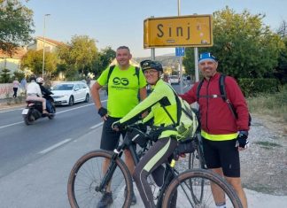 Troje prijatelja iz Dubrovnika, Metkovića i Međugorja krenulo na biciklističko hodočašće dugo 272 kilometra