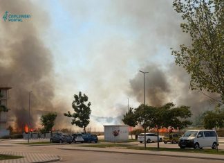Veliki požar na području Pelina u Čapljini: Vatrogasci i mještani zajedničkim snagama obuzdavaju vatru