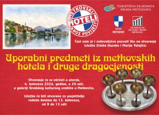 NAJAVA! Hotelski inventar, litere i pečati: Izložba koja oživljava stari Metković