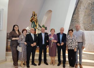 ZLATNI PIR Pero i Nedjeljka Čarapina proslavili 50 godina braka