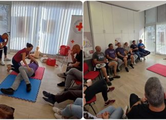 Članovi Interventnog tima Crvenog križa Metković prošli edukaciju iz prve pomoći