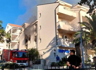 Tehnički kvar izazvao požar u hotelu u Gradcu, izgorjele tri sobe